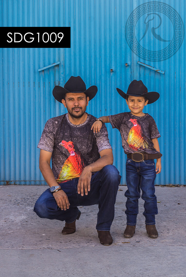 PLAYERA BASICA PARA: CABALLERO, NIÑO - SDG1009